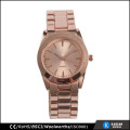 Blinkende Roségold fancy Armbanduhr Quarz Nickel frei